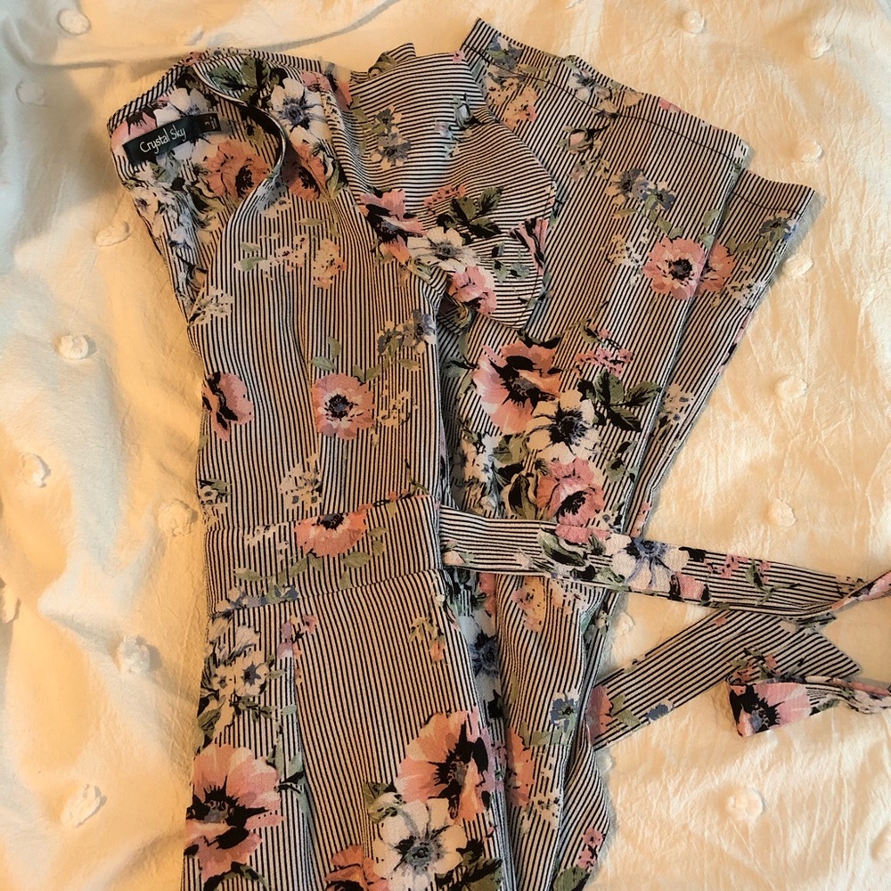 Cropped jumpsuit